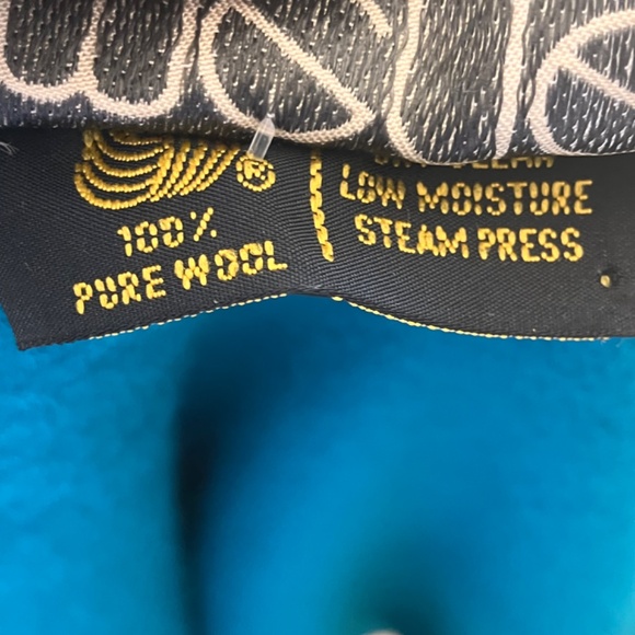 Turquoise Wool sleeved cape jacket - Picture 11 of 13